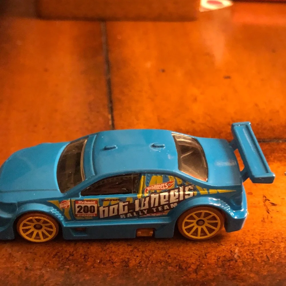 Blue Kids Toy Race Car - Durable Die-Cast Vehicle